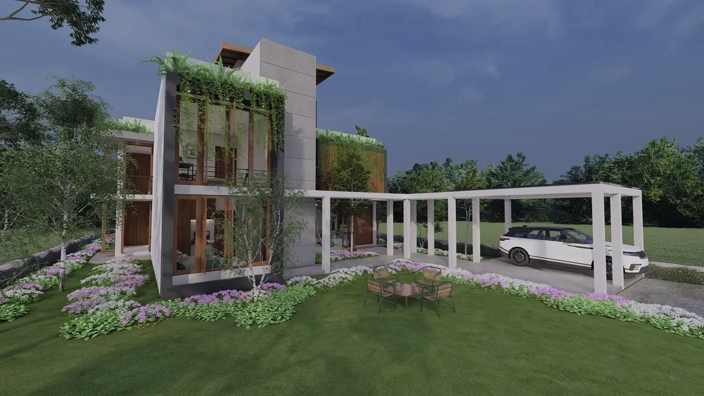 Nalaka's Residence — view 1