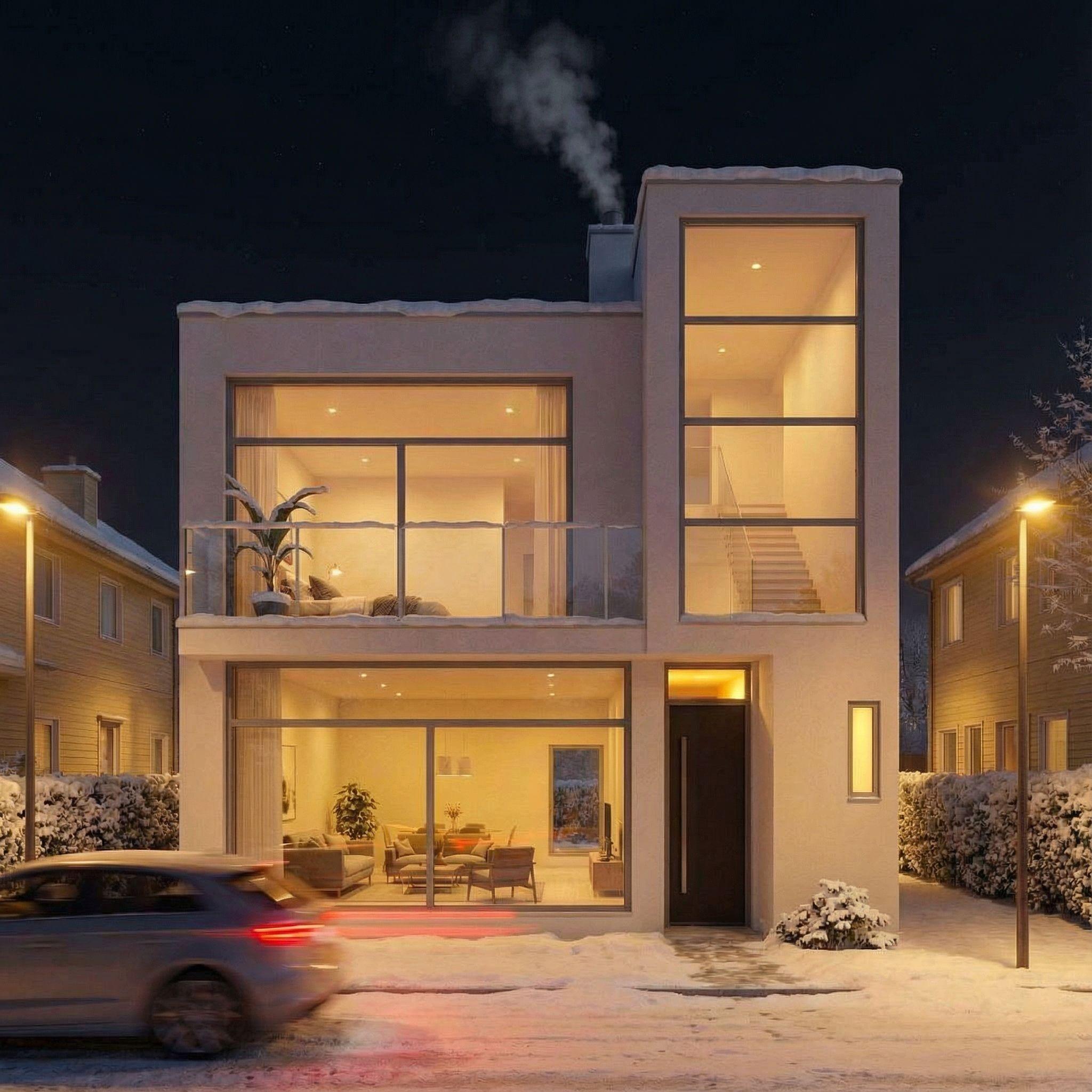 Modern Minimal Residence — Luxembourg