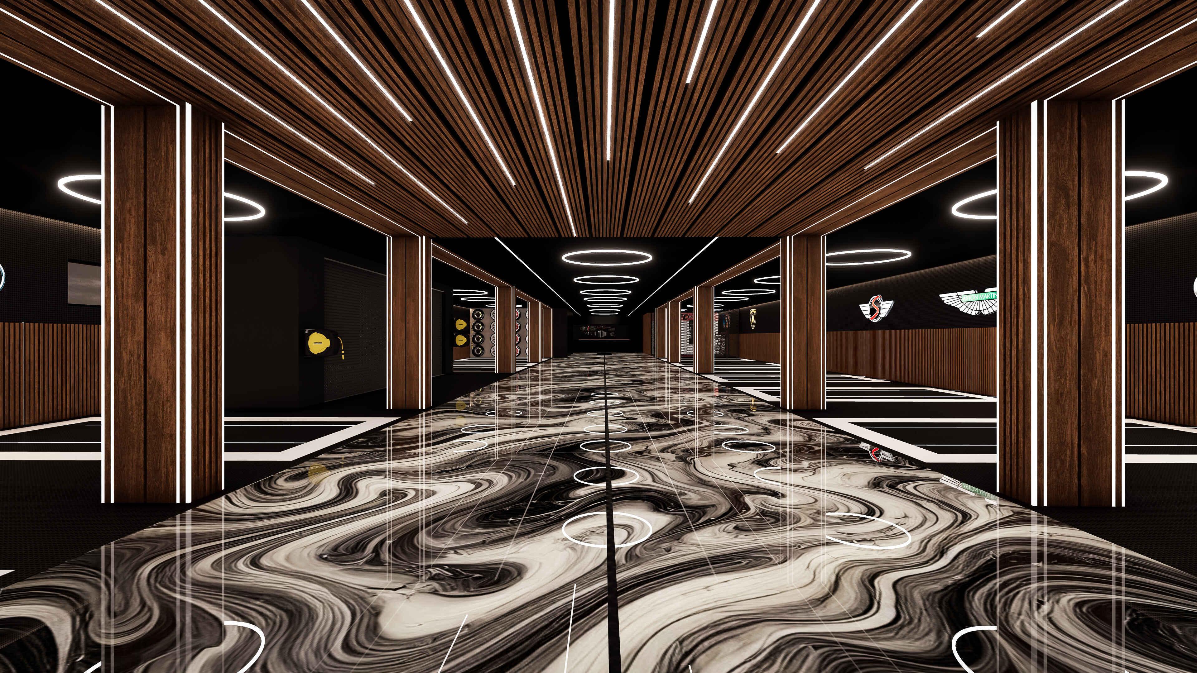 Luxury Super Car Garage — view 1