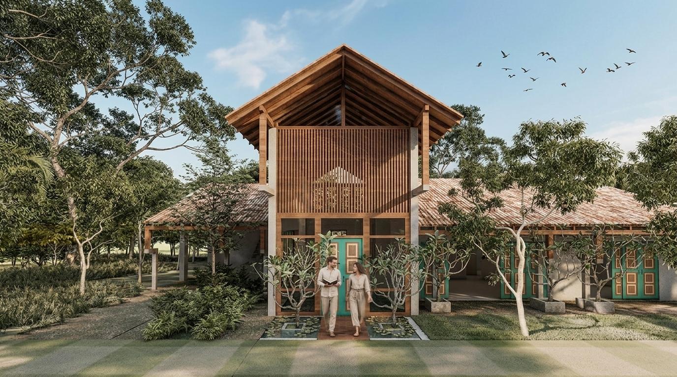 Traditional Residence — Anuradapura, Sri Lanka