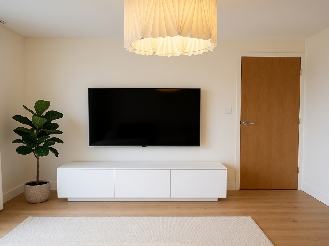 Fleming House Apartment — Media Wall