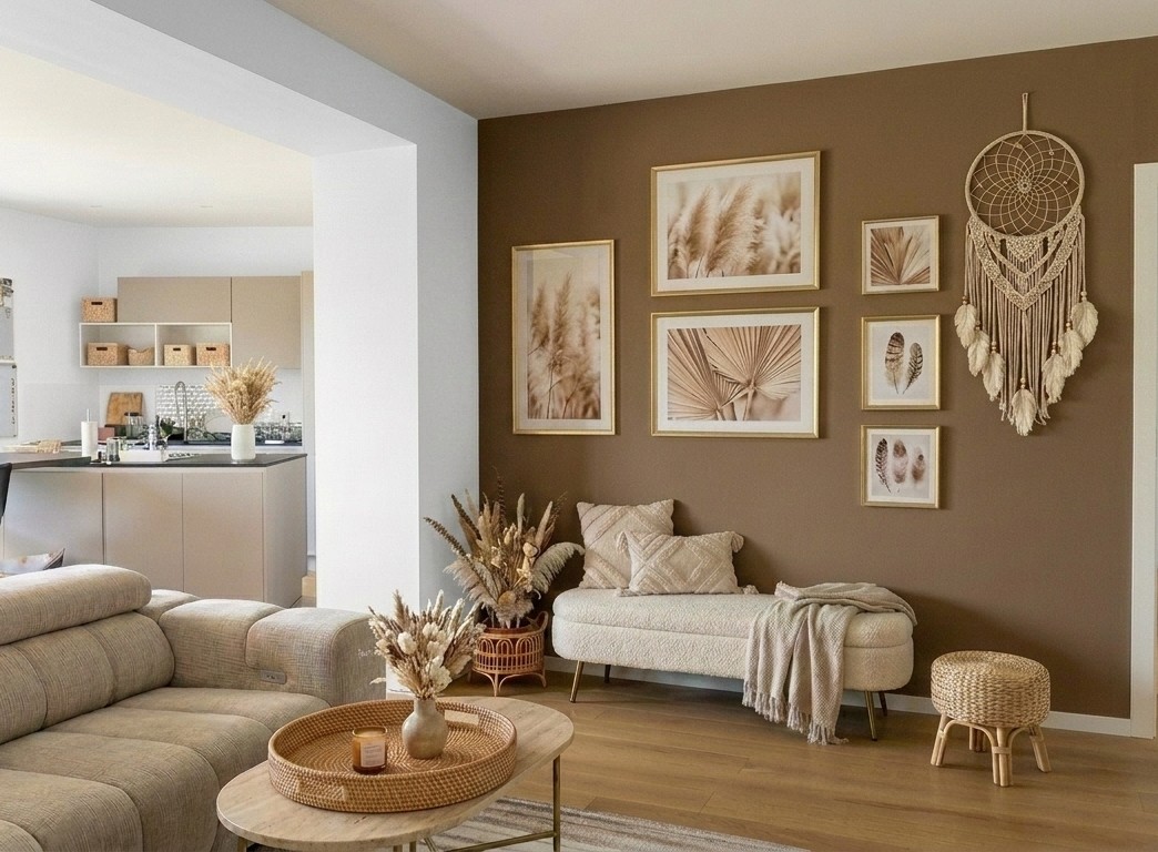 Living Feature Gallery Wall