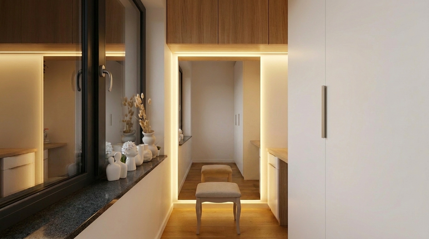 Dressing Corner & Wardrobe