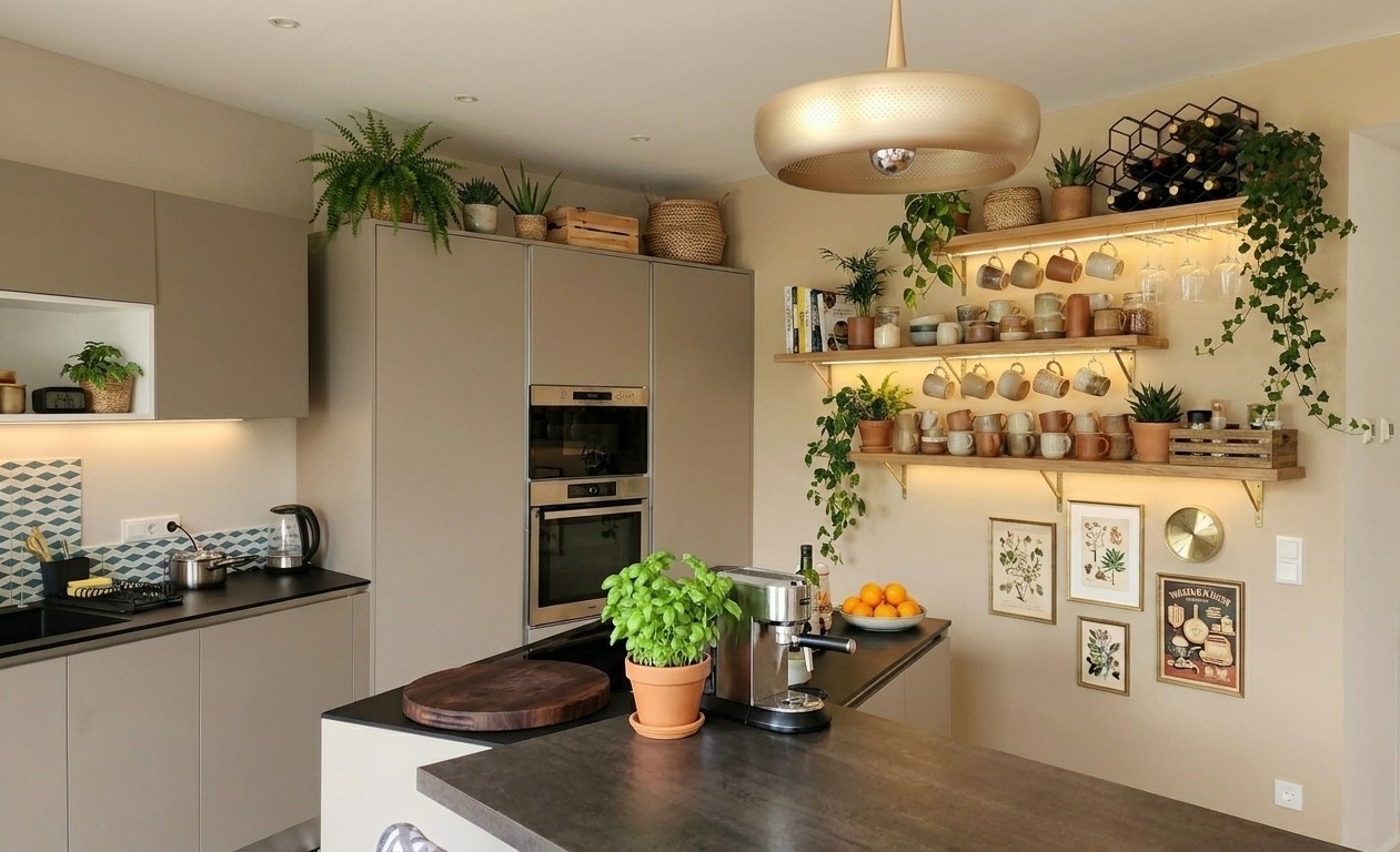 Kitchen Feature Wall