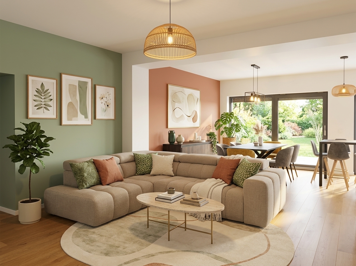 Open Plan Living & Dining